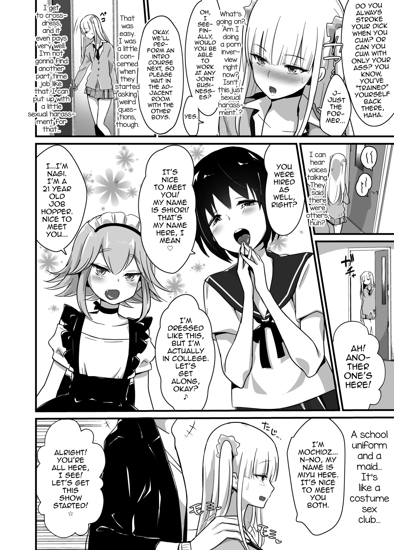 Hentai Manga Comic-Falling To Female Pleasure-Read-3